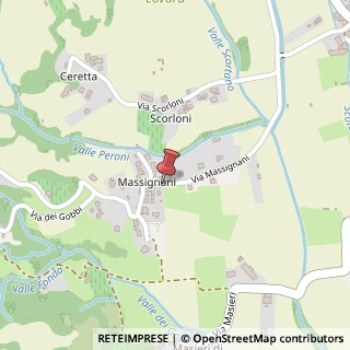 Mappa Via Massignani, 8, 36070 Trissino, Vicenza (Veneto)