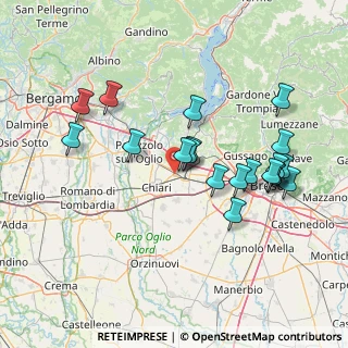 Mappa Via Fratello Antonio Lovo, 25030 Coccaglio BS, Italia (14.861)