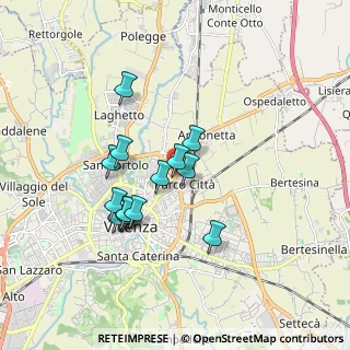 Mappa Viale Trieste, 36100 Vicenza VI, Italia (1.47357)