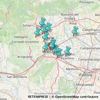 Mappa Viale Trieste, 36100 Vicenza VI, Italia (8.92083)