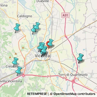 Mappa Viale Trieste, 36100 Vicenza VI, Italia (3.76154)