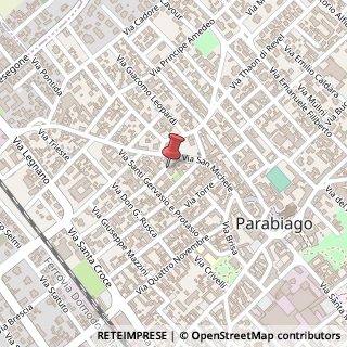 Mappa Via 11 Febbraio, 3, 20015 Parabiago, Milano (Lombardia)