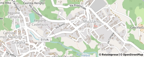 Mappa Muzzano