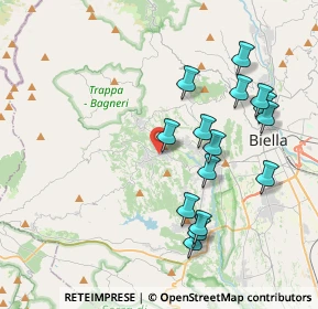 Mappa Via Provinciale, 13895 Muzzano BI, Italia (3.92867)