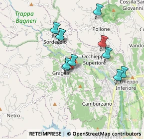 Mappa Via Provinciale, 13895 Muzzano BI, Italia (1.63273)