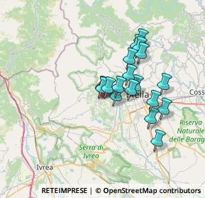Mappa Via Provinciale, 13895 Muzzano BI, Italia (5.57944)