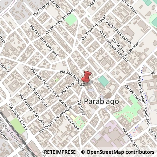 Mappa Via S. Michele, 30, 20015 Parabiago MI, Italia, 20015 Parabiago, Milano (Lombardia)