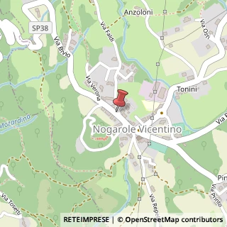 Mappa Via Roma, 18, 36070 Nogarole Vicentino, Vicenza (Veneto)