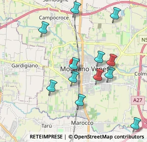 Mappa Via Monte Ortigara, 31021 Mogliano Veneto TV, Italia (2.03083)