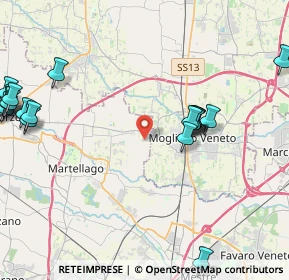 Mappa Strada Terraglio, 30037 Scorzè VE, Italia (5.584)