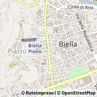 Mapa Biella
