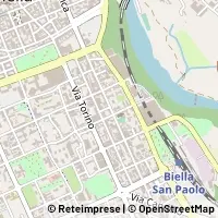 Mapa Biella