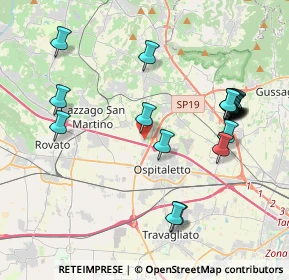 Mappa Near UPS, 25046 Cazzago San Martino BS, Italia (4.2755)