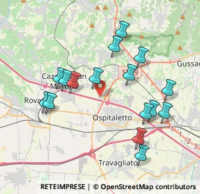 Mappa Near UPS, 25046 Cazzago San Martino BS, Italia (3.83625)