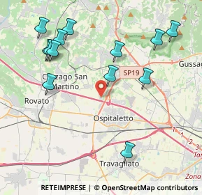 Mappa Near UPS, 25046 Cazzago San Martino BS, Italia (4.61615)