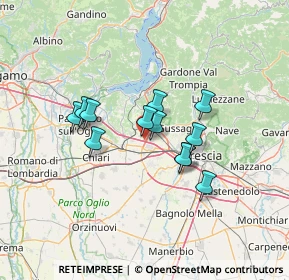 Mappa Near UPS, 25046 Cazzago San Martino BS, Italia (10.28083)