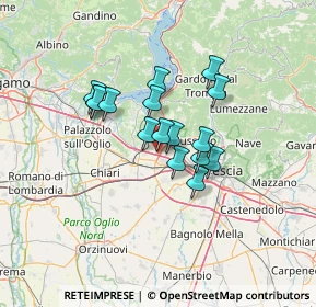 Mappa Near UPS, 25046 Cazzago San Martino BS, Italia (9.52438)