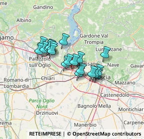 Mappa Near UPS, 25046 Cazzago San Martino BS, Italia (9.408)