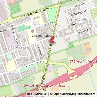 Mappa Via Carlo Erba,  30, 20037 Paderno Dugnano, Milano (Lombardia)