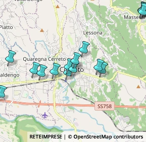 Mappa Via della Chiesa, 13836 Cossato BI, Italia (2.24813)