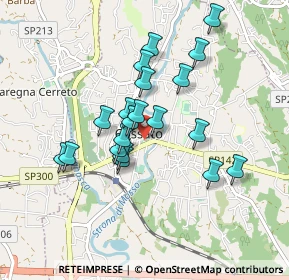 Mappa Via della Chiesa, 13836 Cossato BI, Italia (0.746)