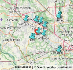 Mappa Via Ragazzi del, 20034 San Giorgio su Legnano MI, Italia (6.36667)