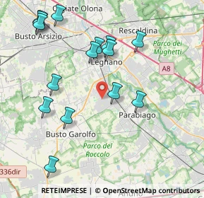 Mappa Via Ragazzi del, 20034 San Giorgio su Legnano MI, Italia (4.45)