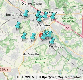 Mappa Via Ragazzi del, 20034 San Giorgio su Legnano MI, Italia (2.91846)