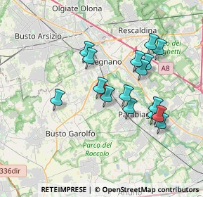 Mappa Via Ragazzi del, 20034 San Giorgio su Legnano MI, Italia (3.28063)