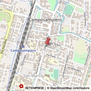 Mappa Vicolo Perazzolo, 1, 35012 Camposampiero, Padova (Veneto)