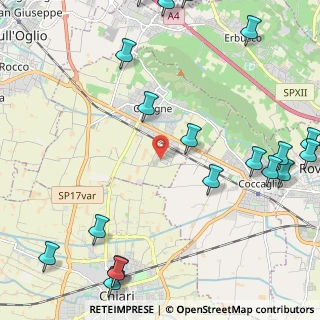 Mappa Via Bruno Buozzi, 25033 Cologne BS, Italia (3.2135)