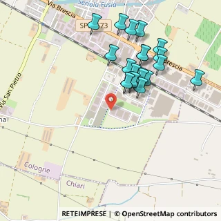 Mappa Via Bruno Buozzi, 25033 Cologne BS, Italia (0.4765)