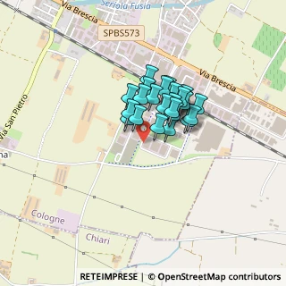 Mappa Via Bruno Buozzi, 25033 Cologne BS, Italia (0.26)