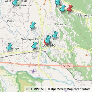 Mappa Via Mercato, 13836 Cossato BI, Italia (2.47)