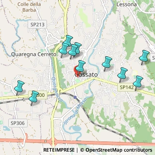 Mappa Via Mercato, 13836 Cossato BI, Italia (1.02182)