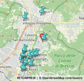 Mappa Via Cacciadenno, 25133 Brescia BS, Italia (2.36643)