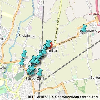 Mappa Via G. Mainardi, 36100 Vicenza VI, Italia (1.0045)
