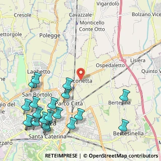 Mappa Via G. Mainardi, 36100 Vicenza VI, Italia (2.945)
