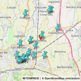 Mappa Via G. Mainardi, 36100 Vicenza VI, Italia (2.4255)