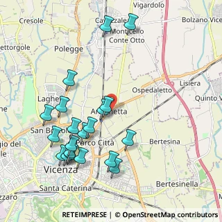Mappa Via G. Mainardi, 36100 Vicenza VI, Italia (2.2)