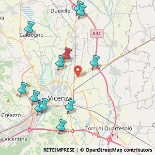 Mappa Via G. Mainardi, 36100 Vicenza VI, Italia (5.1525)