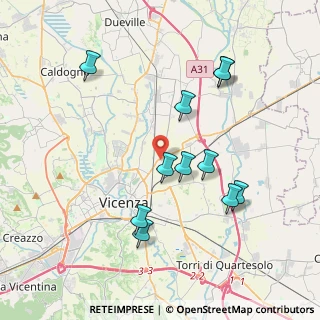 Mappa Via G. Mainardi, 36100 Vicenza VI, Italia (3.82455)