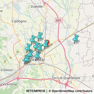 Mappa Via G. Mainardi, 36100 Vicenza VI, Italia (3.26727)