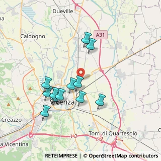 Mappa Via G. Mainardi, 36100 Vicenza VI, Italia (3.48667)