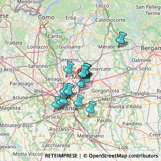 Mappa Via Monte Grappa, 20052 Monza MB, Italia (9.91176)