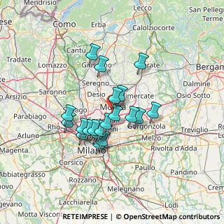 Mappa Via Monte Grappa, 20052 Monza MB, Italia (10.723)