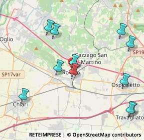 Mappa Via Porcellaga, 25038 Rovato BS, Italia (4.73)