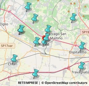 Mappa Via Fontana, 25038 Rovato BS, Italia (4.35923)