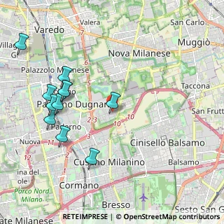 Mappa Via Benedetto Marcello, 20037 Paderno Dugnano MI, Italia (2.26455)