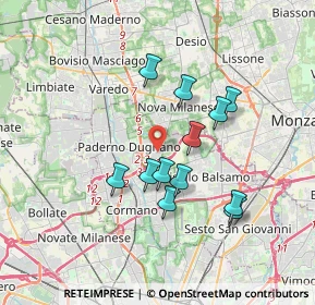 Mappa Via Benedetto Marcello, 20037 Paderno Dugnano MI, Italia (3.0625)